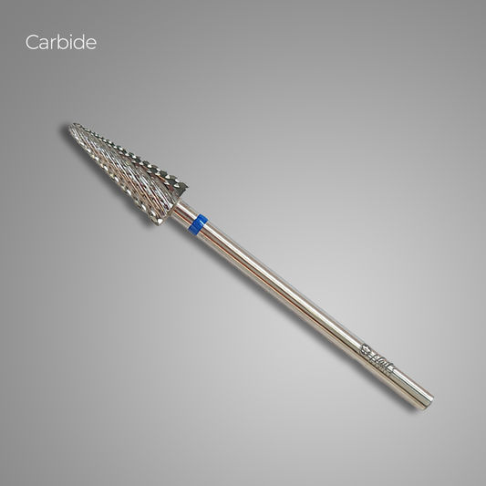 Broca de Carburo (Carbide) en Forma de Cono - Color Azul
Eliminación Rápida y Precisa de Productos