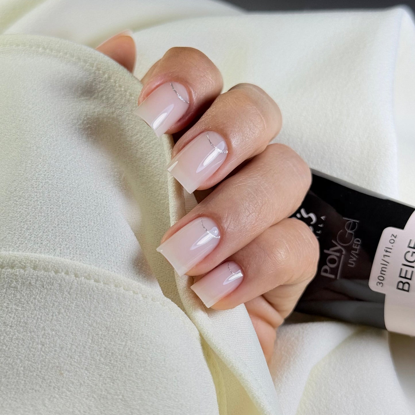 Hybrid Polygel Nail Builder – Beige