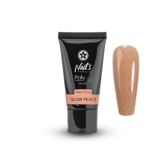 Hybrid Polygel Nail Builder – Glow Peach