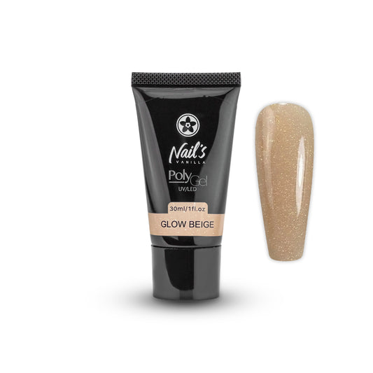 Hybrid Polygel Nail Builder – Glow Beige