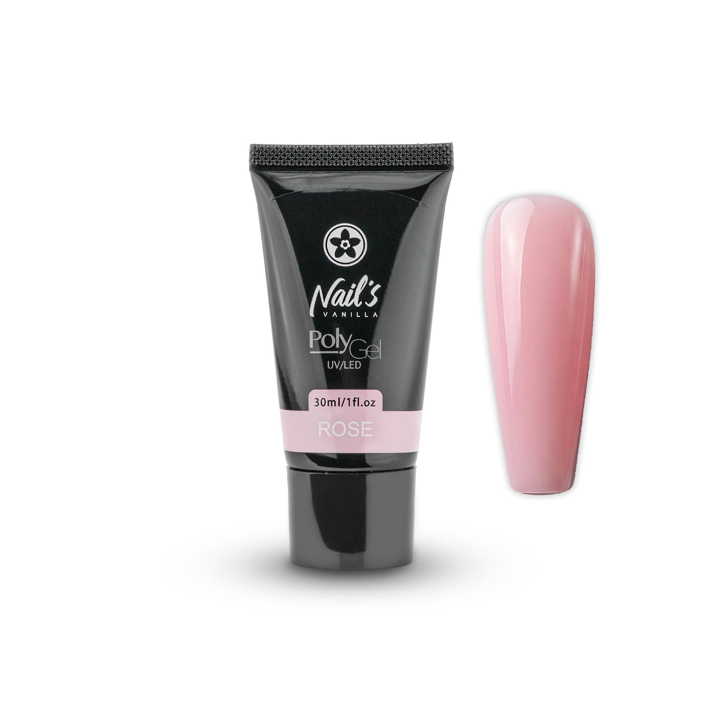 Hybrid Polygel Nail Builder – Rose