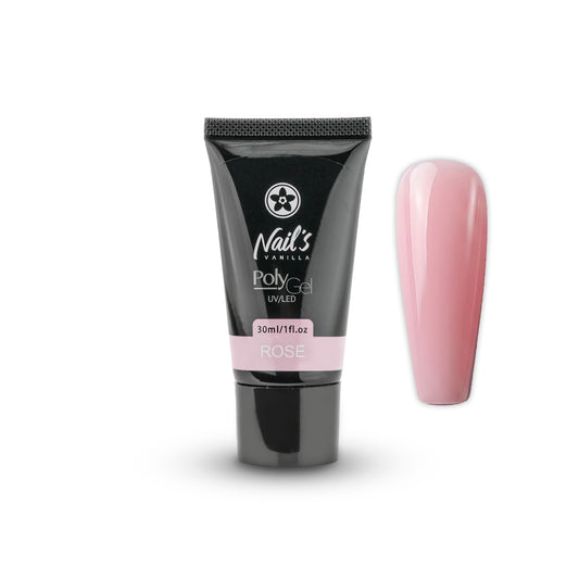 Hybrid Polygel Nail Builder – Rose